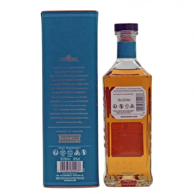 Bushmills 10 Jahre 0,7 L 40% vol